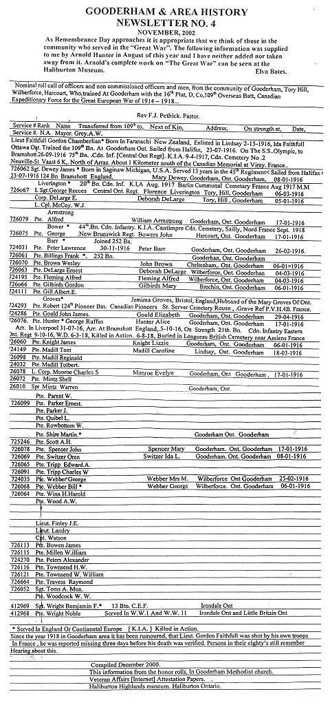 Small Scanned Image of Newsletter No. 4